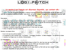 Tablet Screenshot of logipatch.com